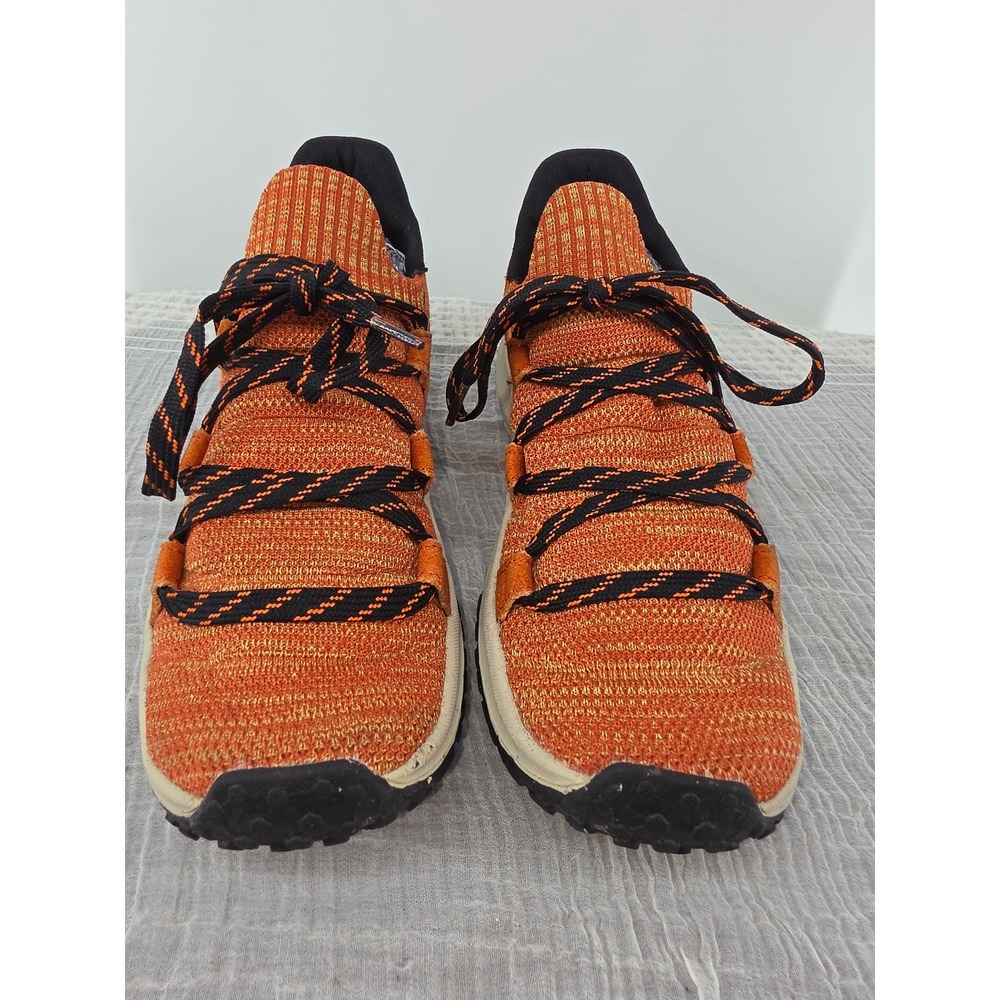 Holo Footwear Womens Maverick Orange Suede Knit Hiking Sneakers HW511004 Size 9